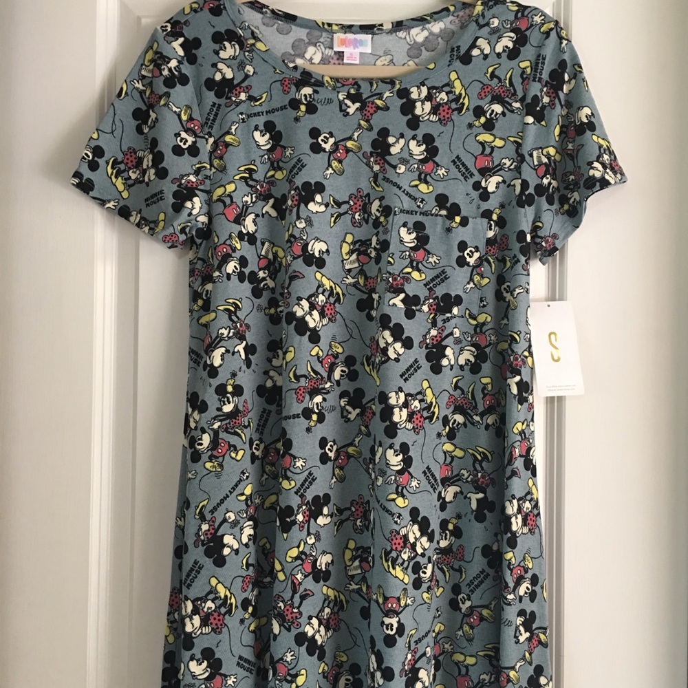 LuLaRoe Disney Mickey Minnie Carly Dress! 🎈🎈🎈